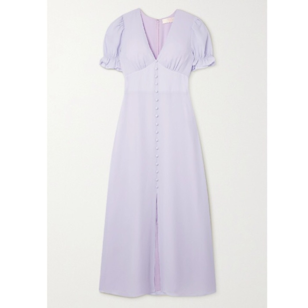 TVF for DVF Lavender Midi Maxi Dress Size 4